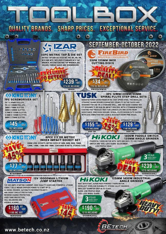 Toolbox flyer