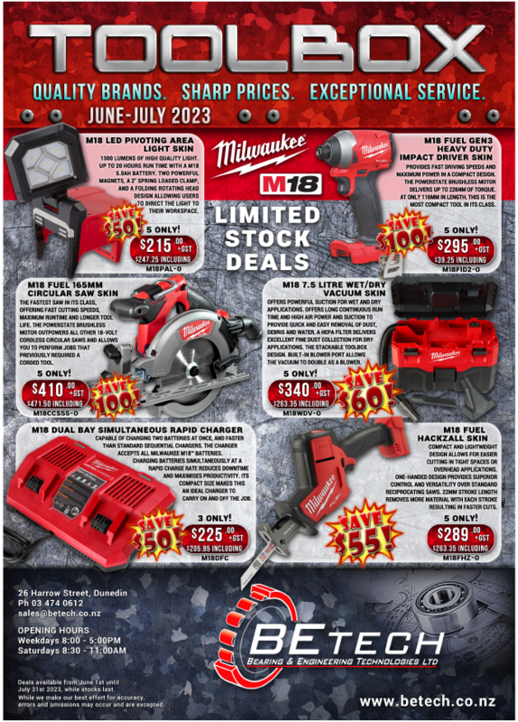 June-July Toolbox flyer