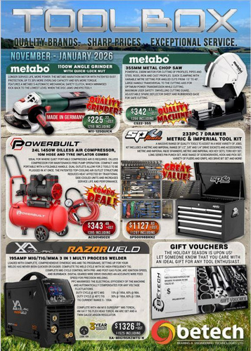 New Toolbox flyer out now