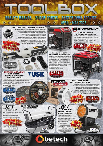 April May Toolbox flyer out now